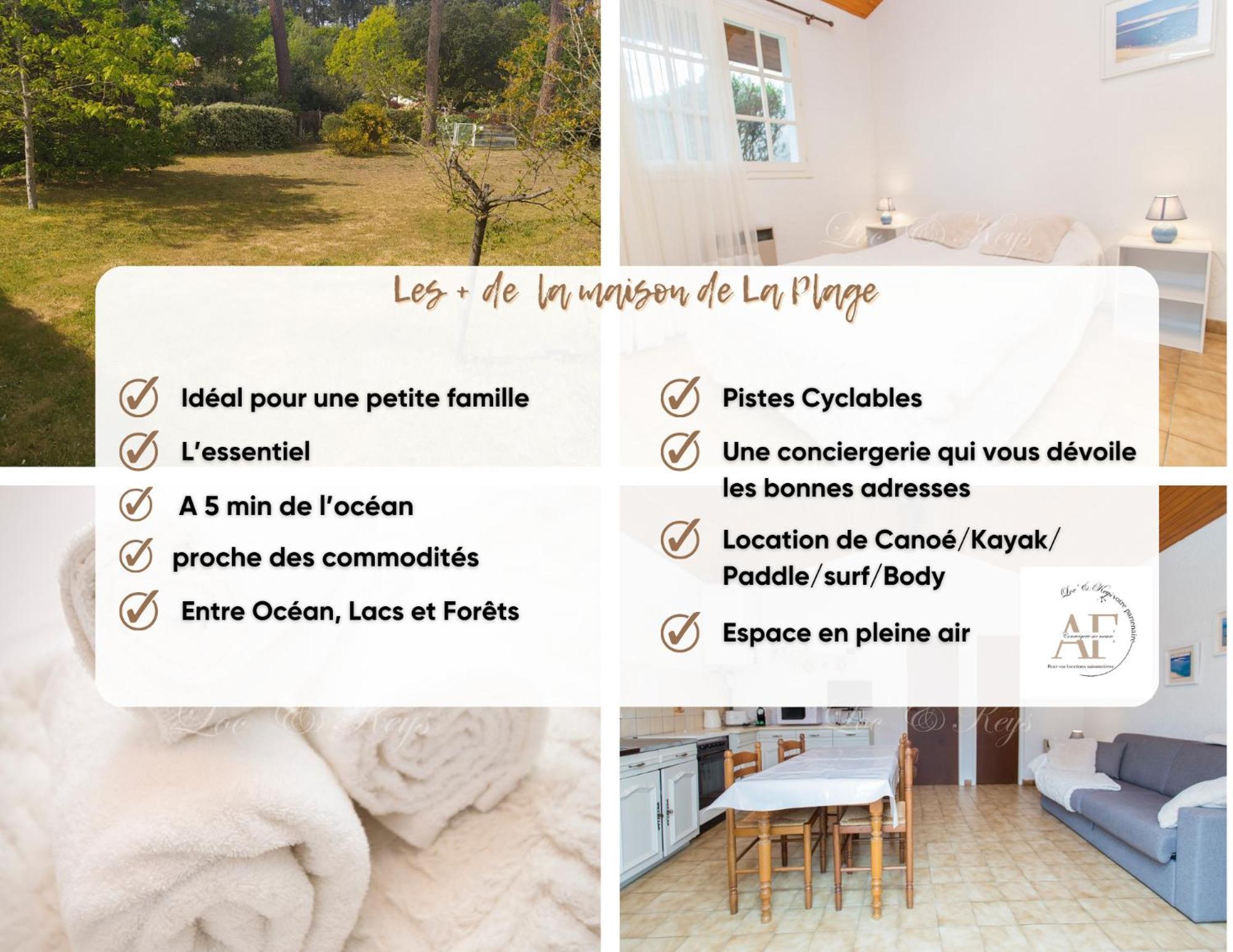Petite Maison A Biscarrosse - Plage Bagian luar foto